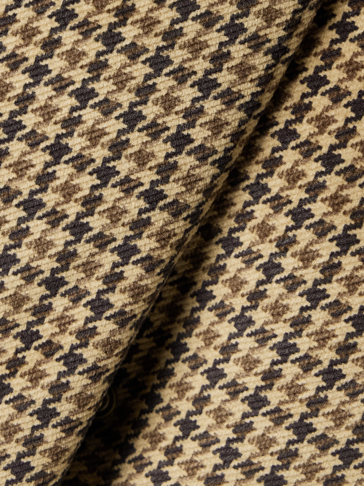 Moncler Quierzy Hooded Houndstooth Twill Down Jacket In Green