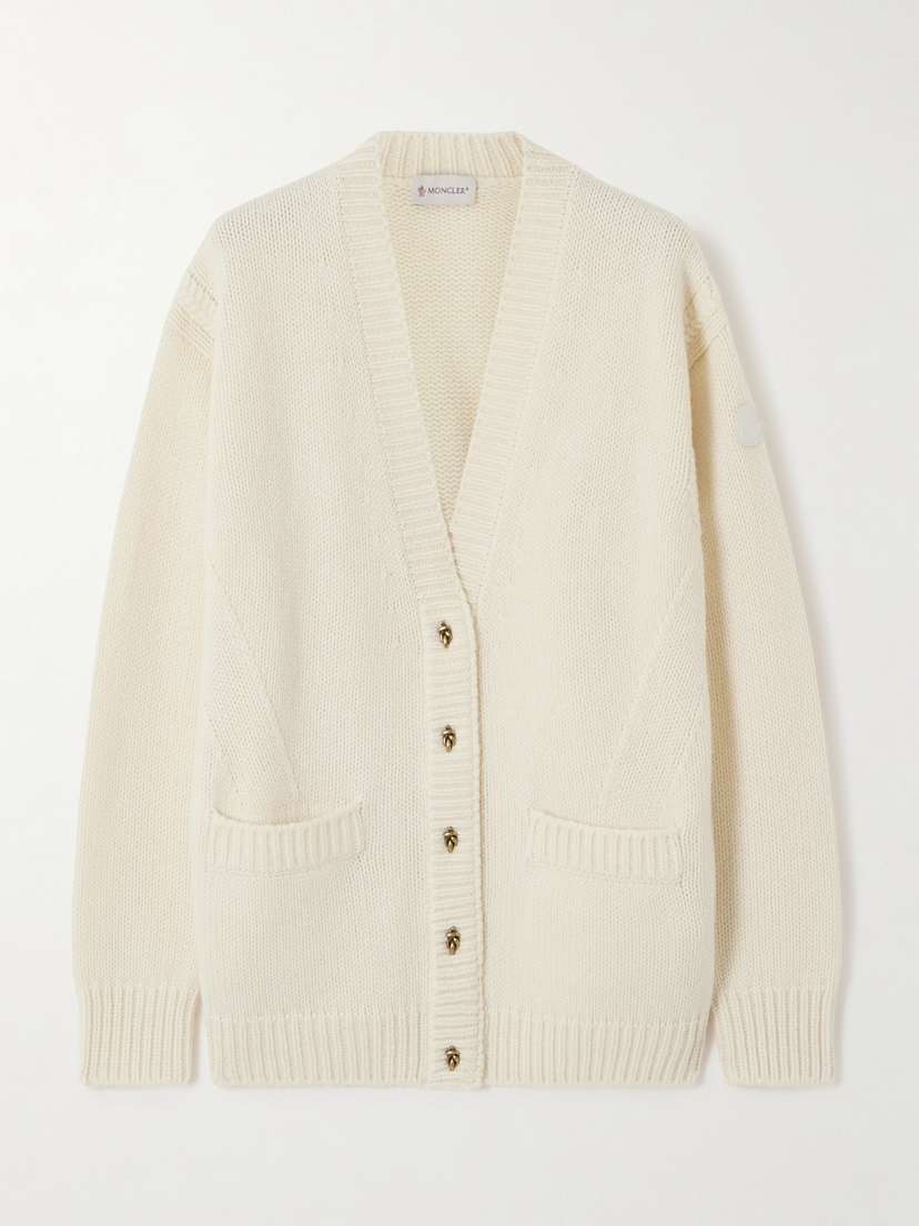 Moncler Wool And Cashmere-blend Cardigan