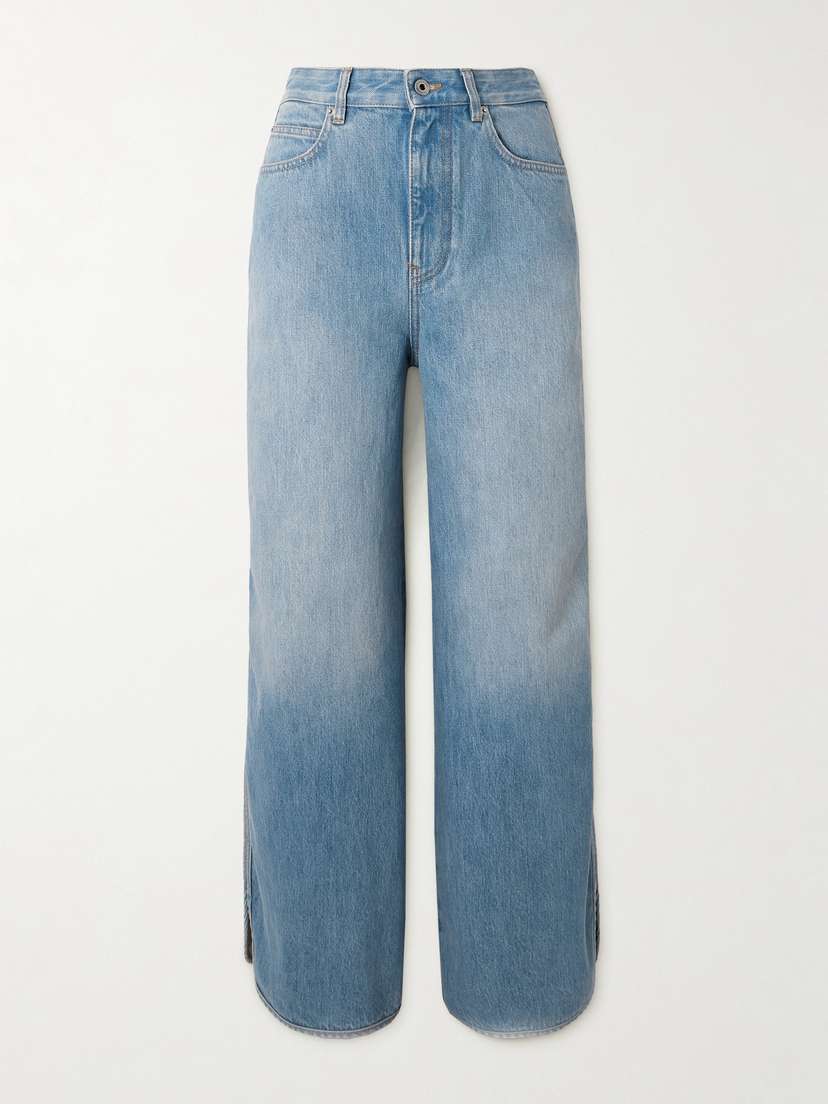 Loewe High-rise Wide-leg Jeans