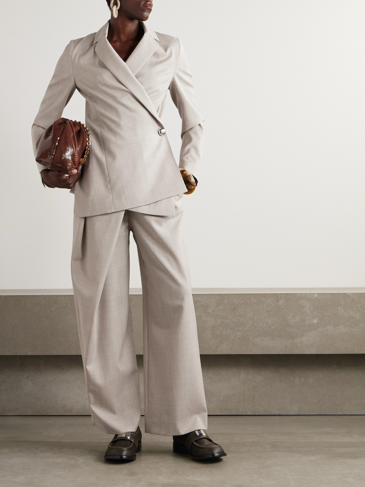 Loewe Wool Wrap Blazer