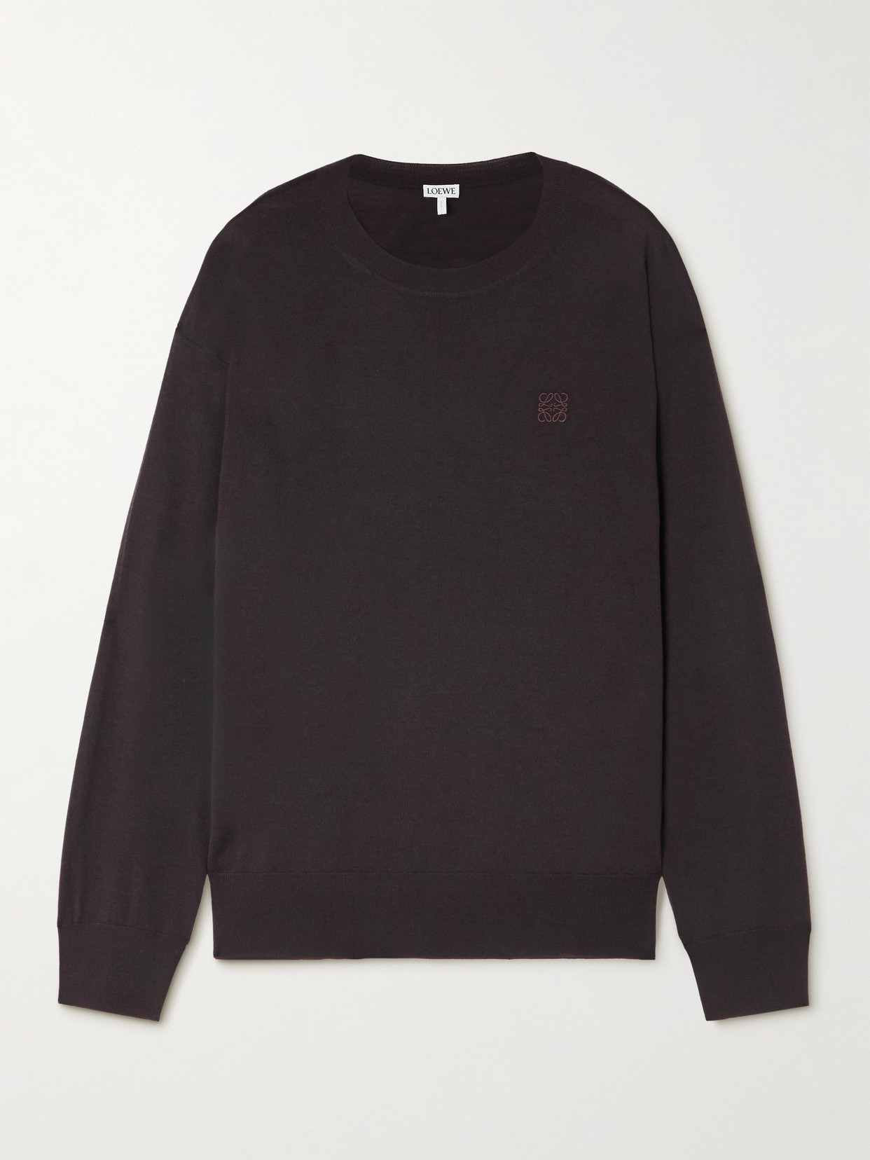 Loewe Embroidered Wool Sweater