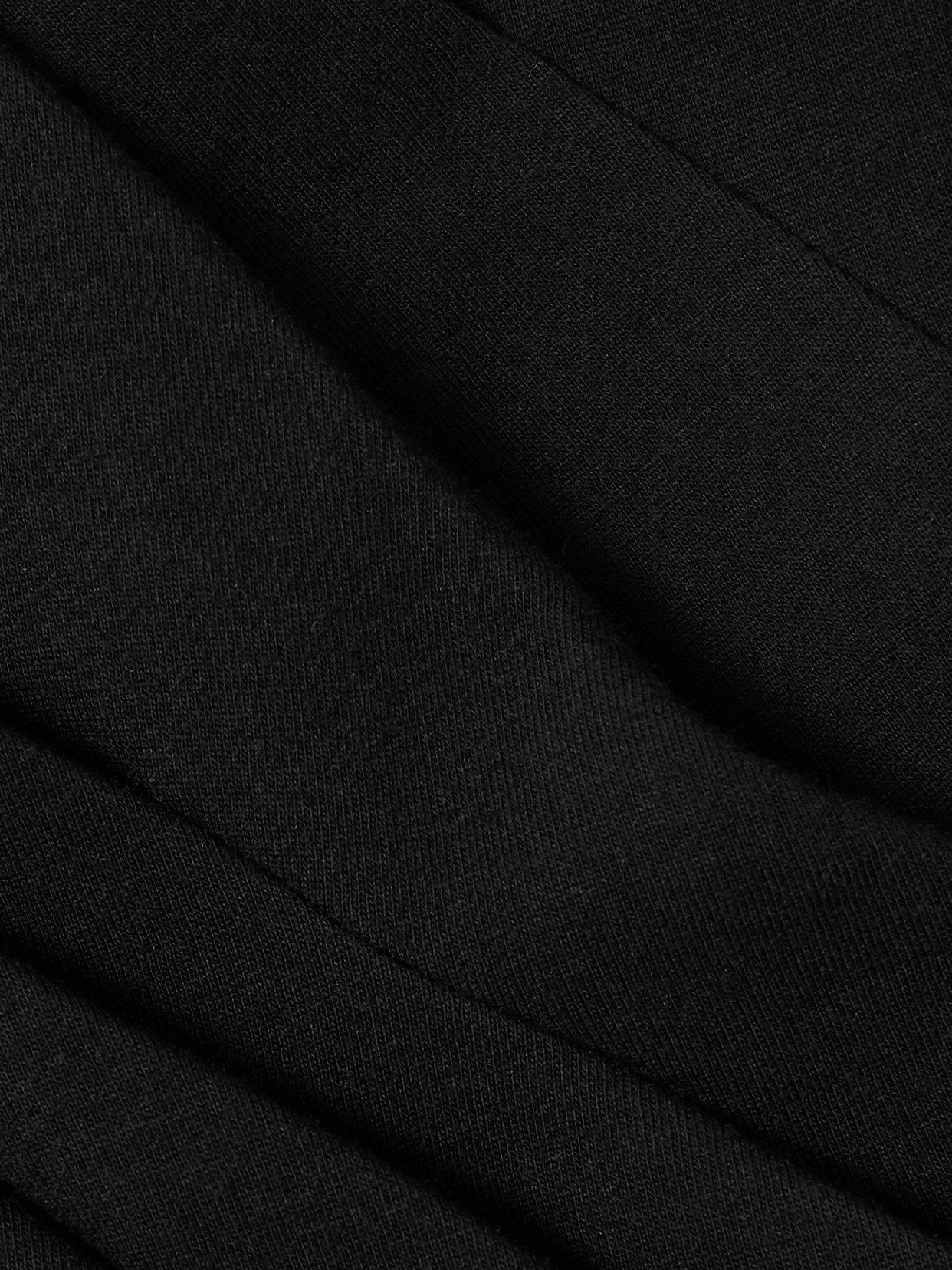 Loewe Draped Cotton-blend Jersey T-shirt