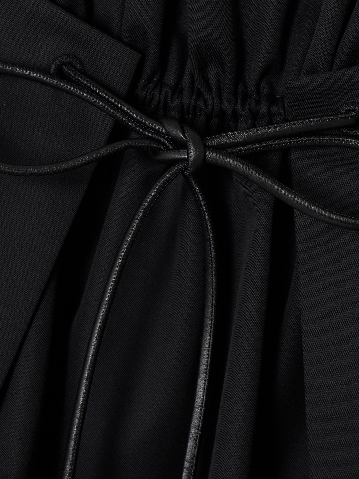 Layered Cotton And Silk-Blend Mini