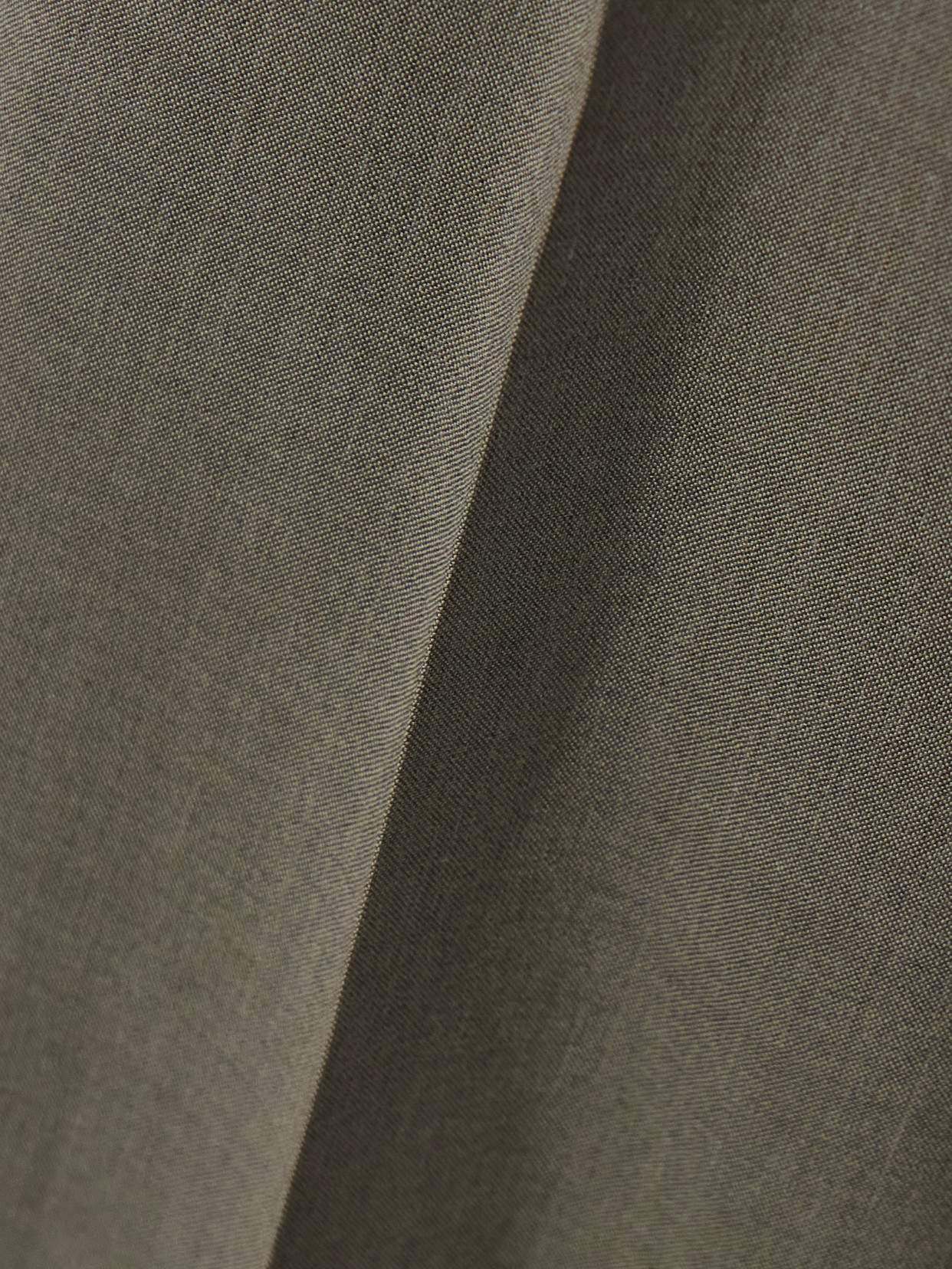 Loewe Pleated Wool Straight-leg Pants In Gray