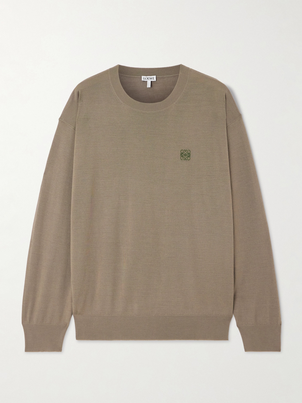 Loewe Embroidered Wool Sweater