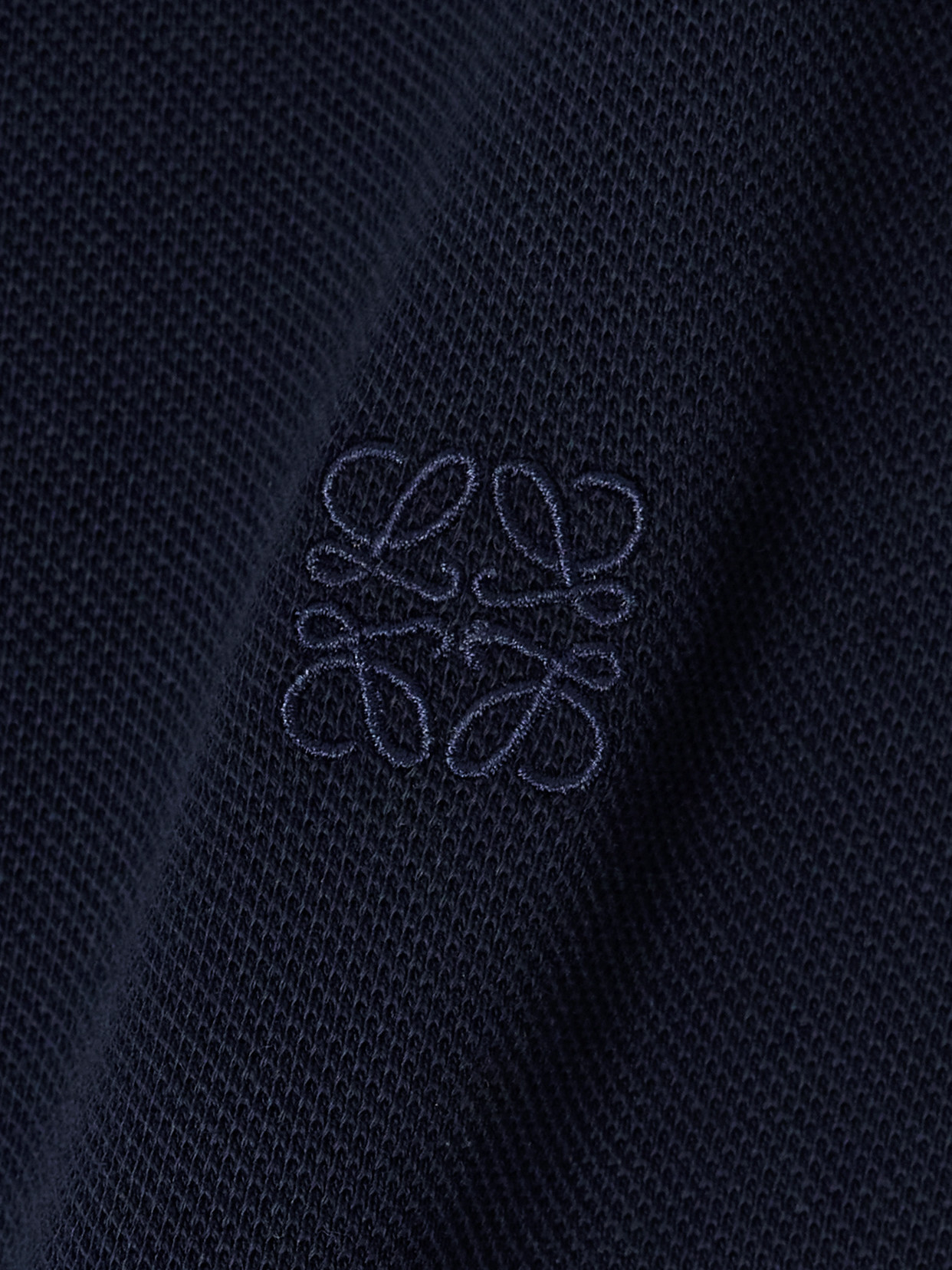 Loewe Embroidered Cotton-piqué Polo Shirt
