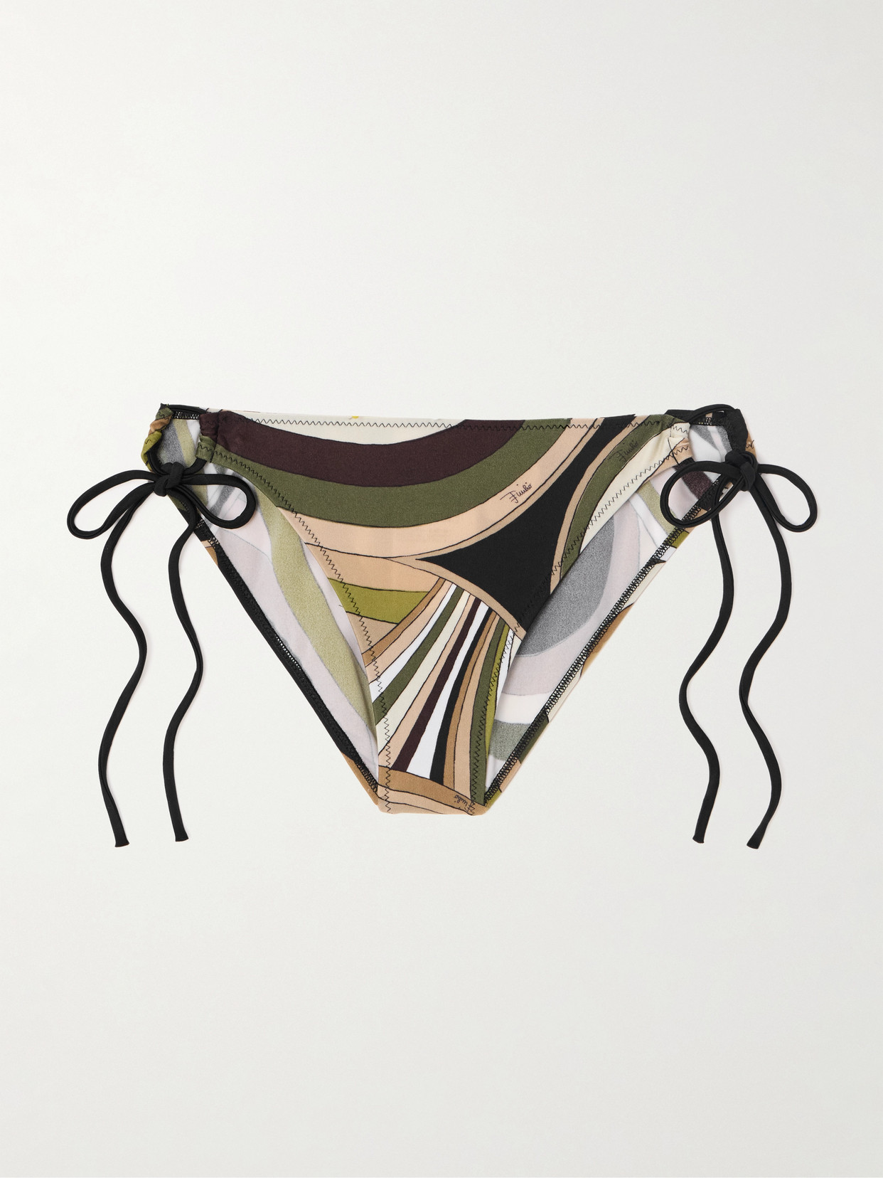 PUCCI - Printed Bikini Briefs - Green