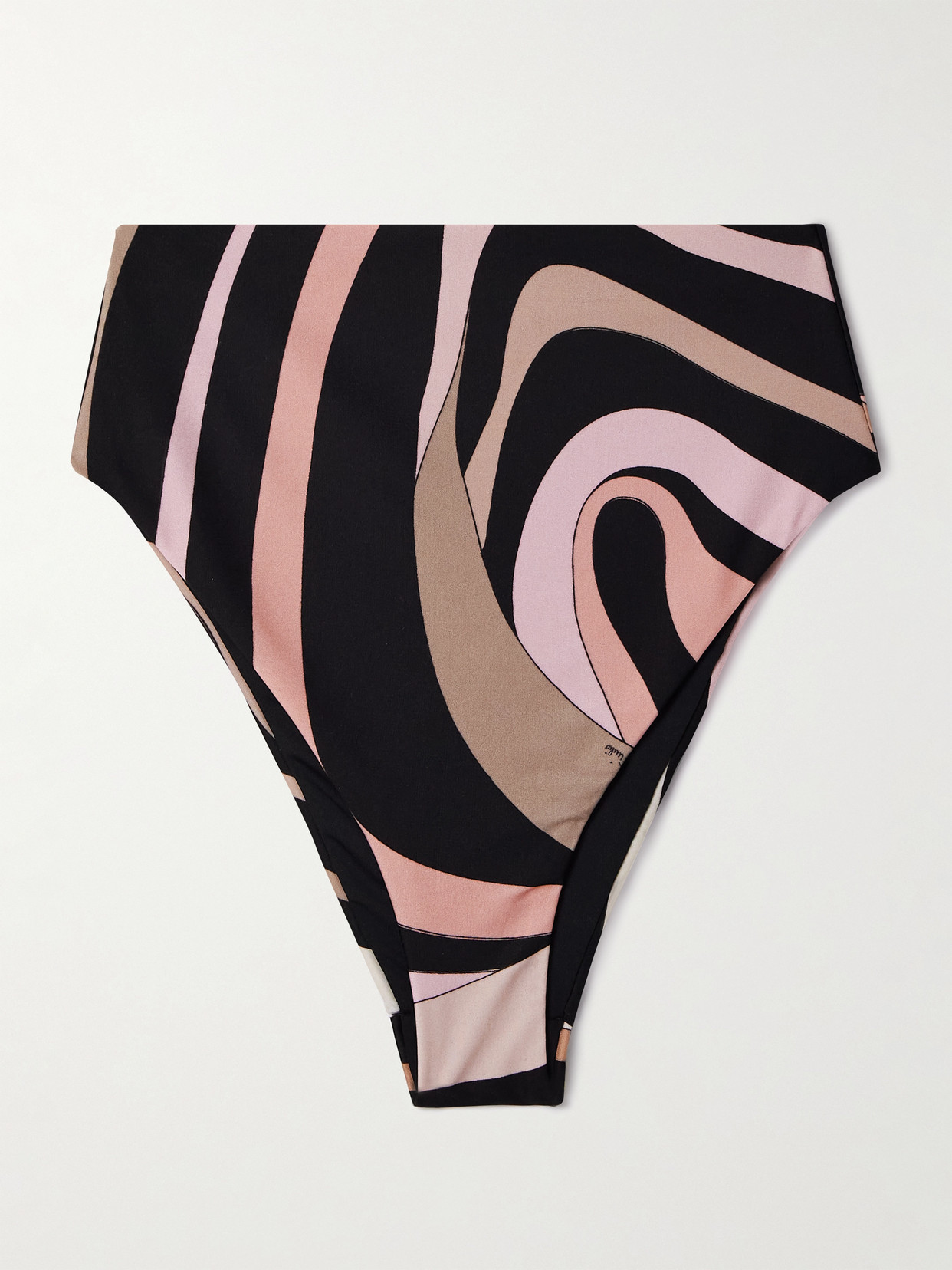 Pucci Printed Bikini Briefs In Pink