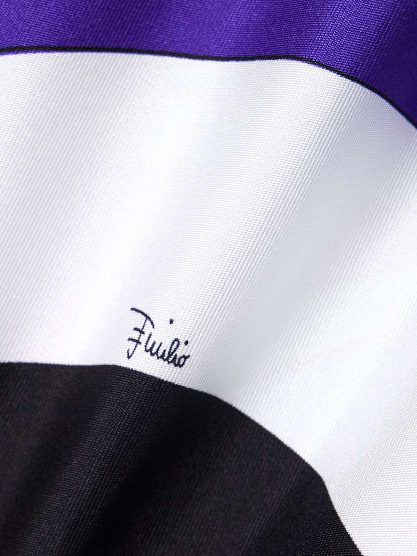 PUCCI Printed Silk-twill Camisole - detail view in Blue