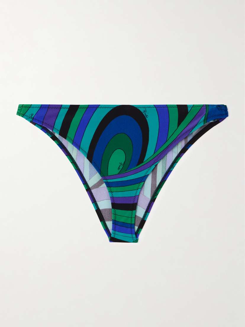PUCCI Iride Baby Printed Bikini Briefs