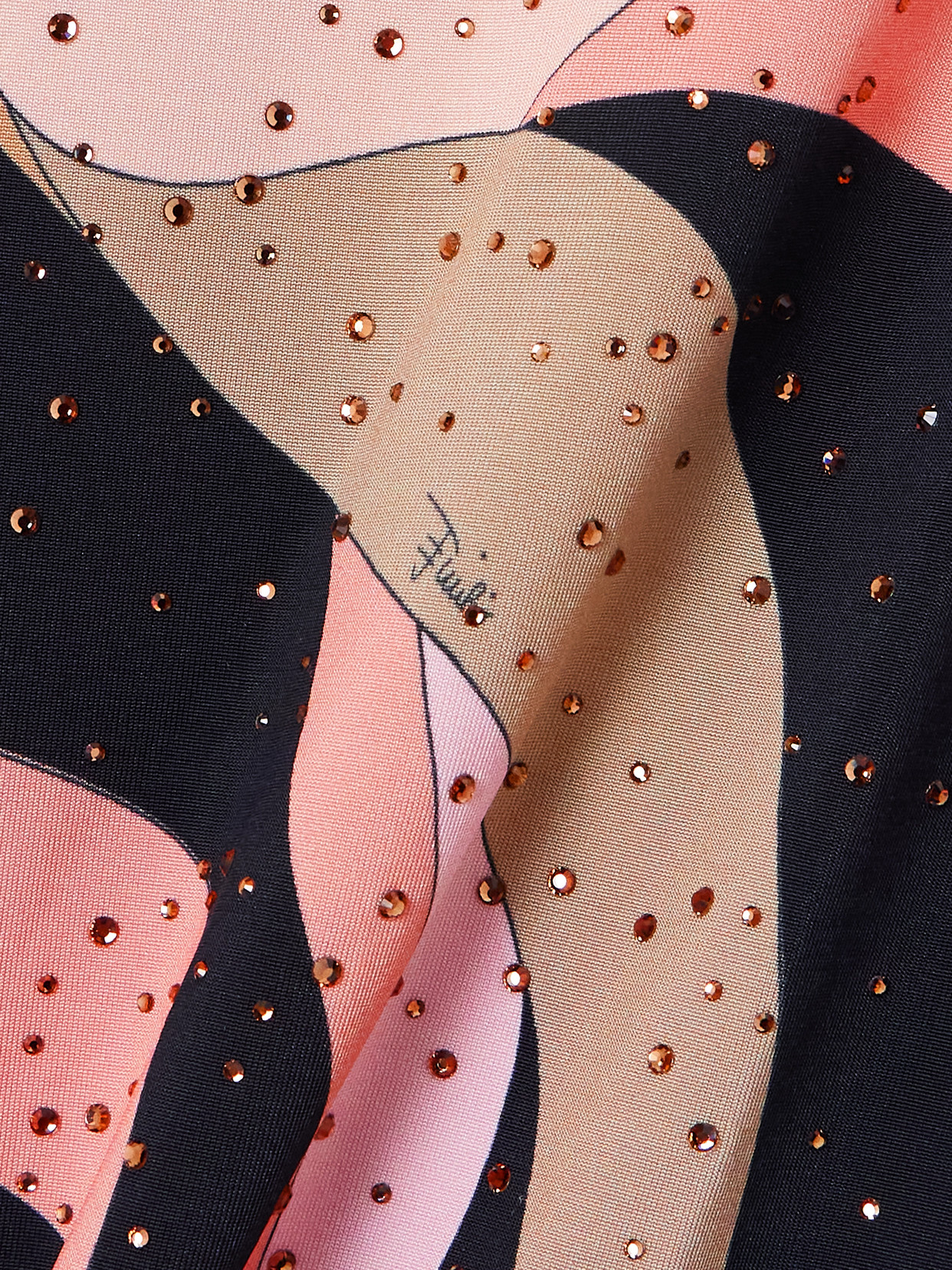 Pucci Marmo Print Halterneck Maxi Dress