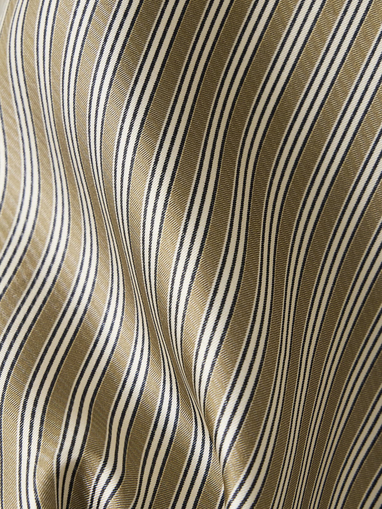 Brama Striped Silk-Twill Shirt