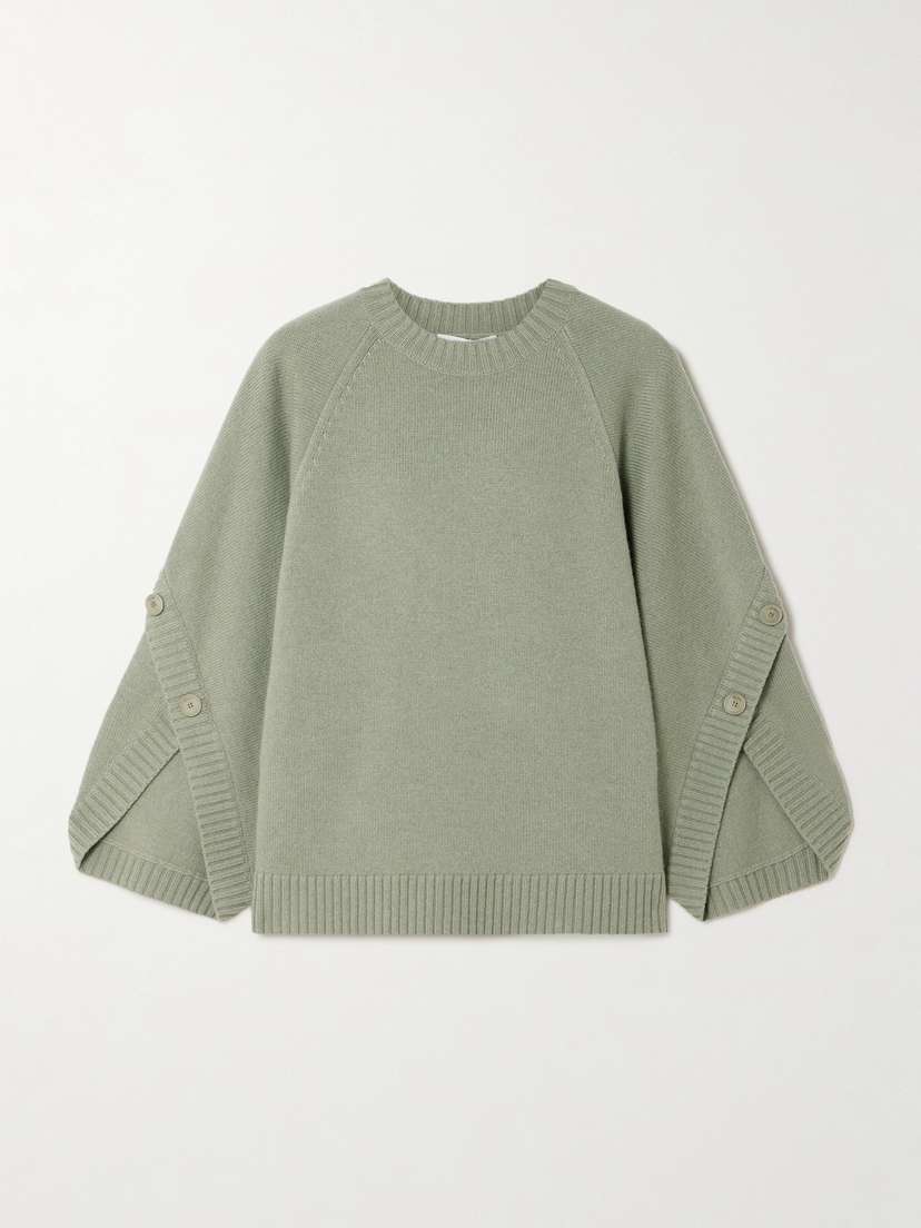 Max Mara Ampex Wool And Cashmere-blend Sweater