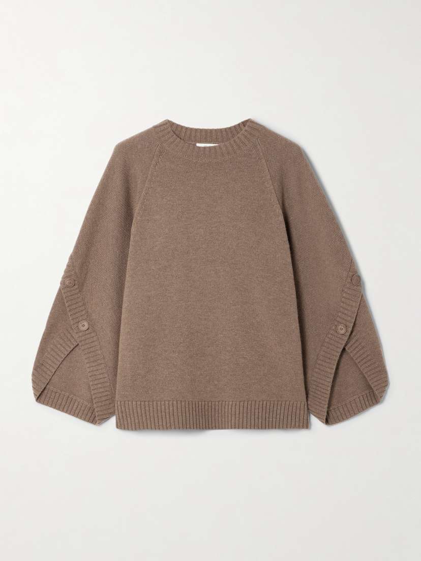 Max Mara Ampex Wool And Cashmere-blend Sweater