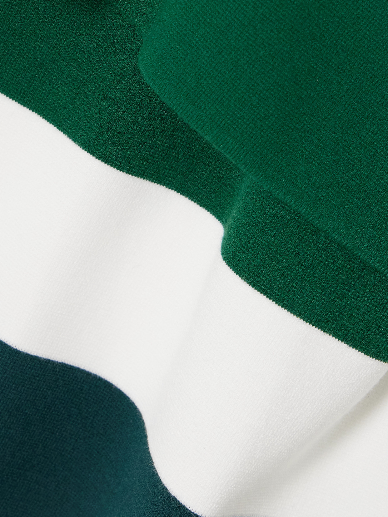 Jesone Asymmetric Striped Jersey T-Shirt