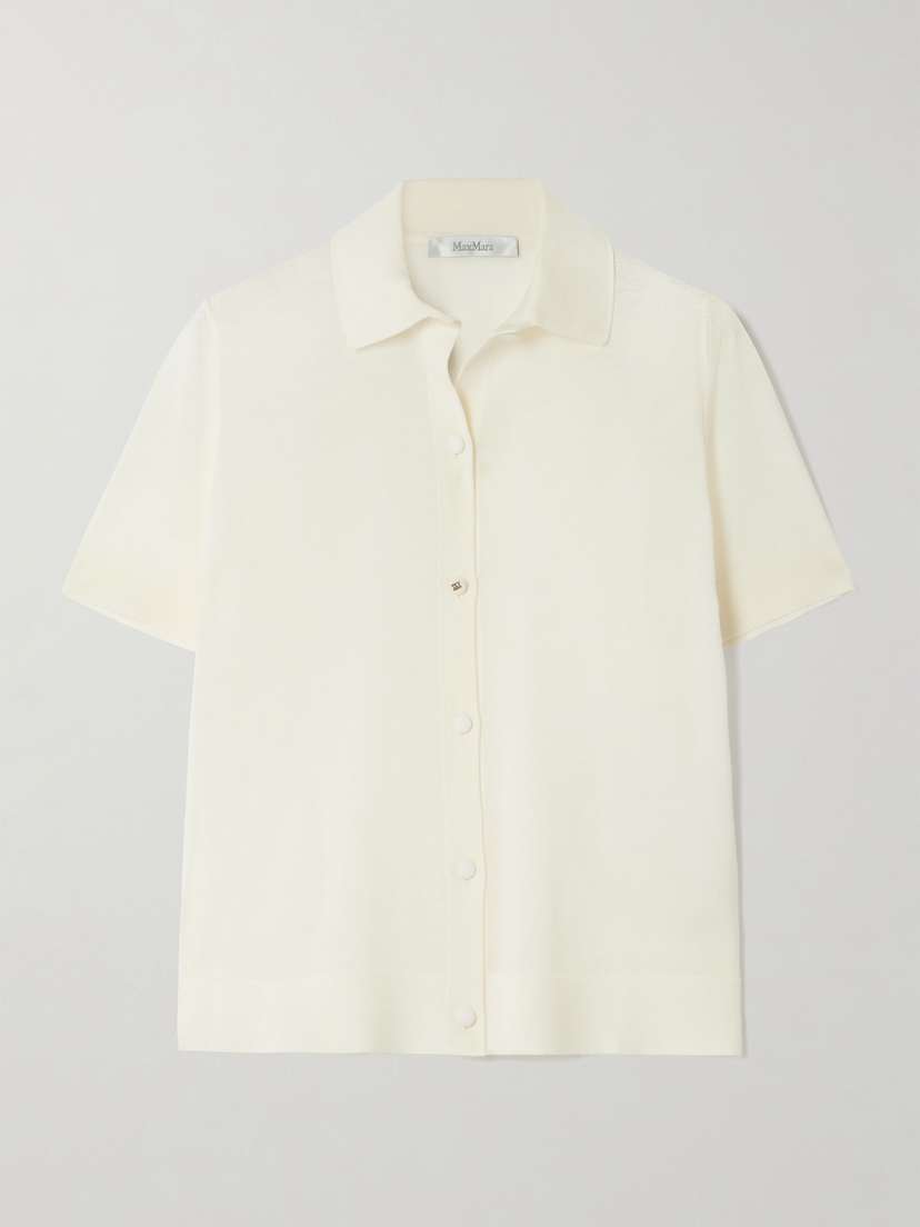 Max Mara — Wool shirt