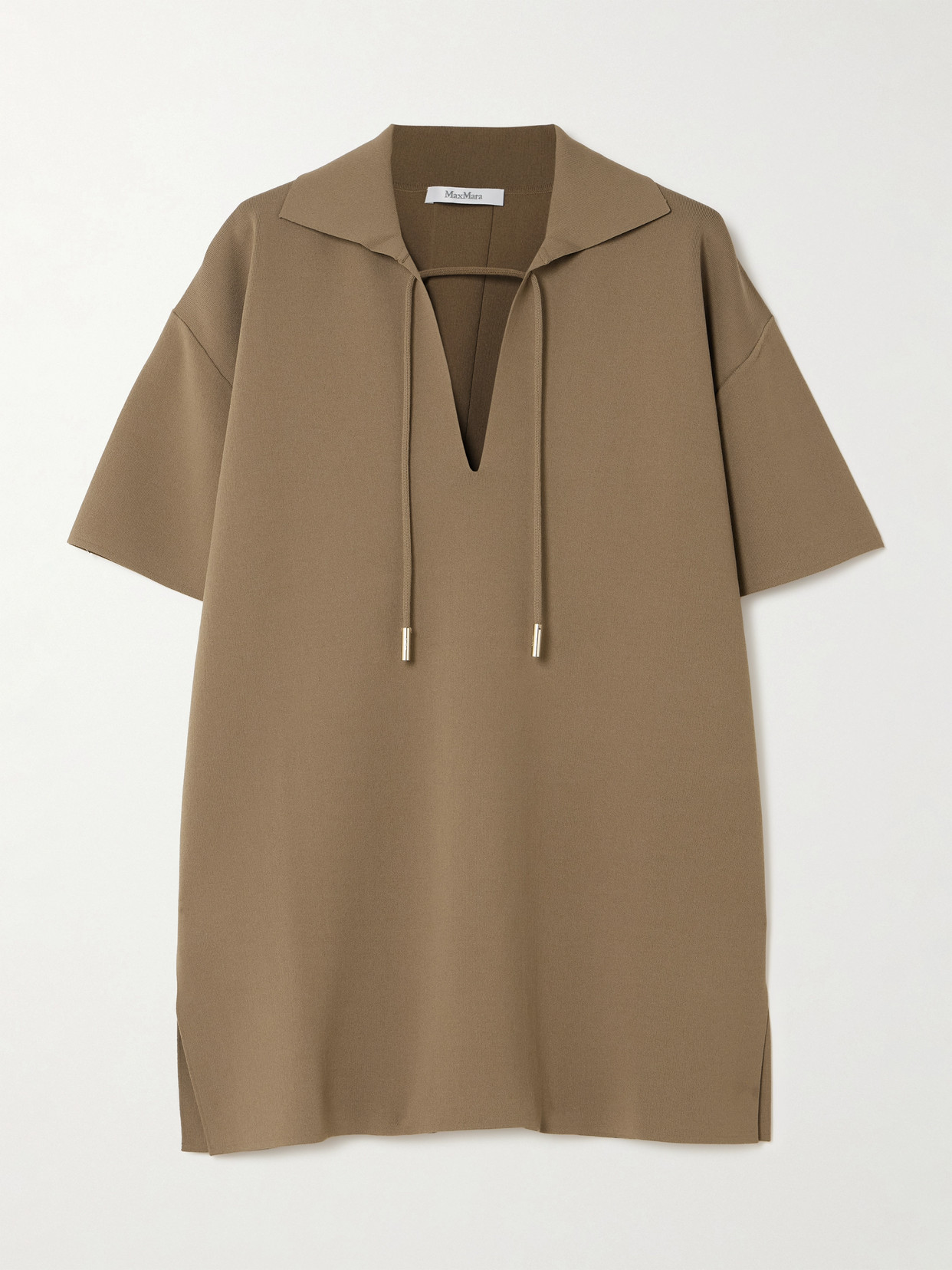 Max Mara Poltava Ribbed Jersey Blouse