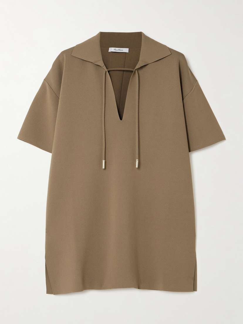 Max Mara Poltava Ribbed Jersey Blouse