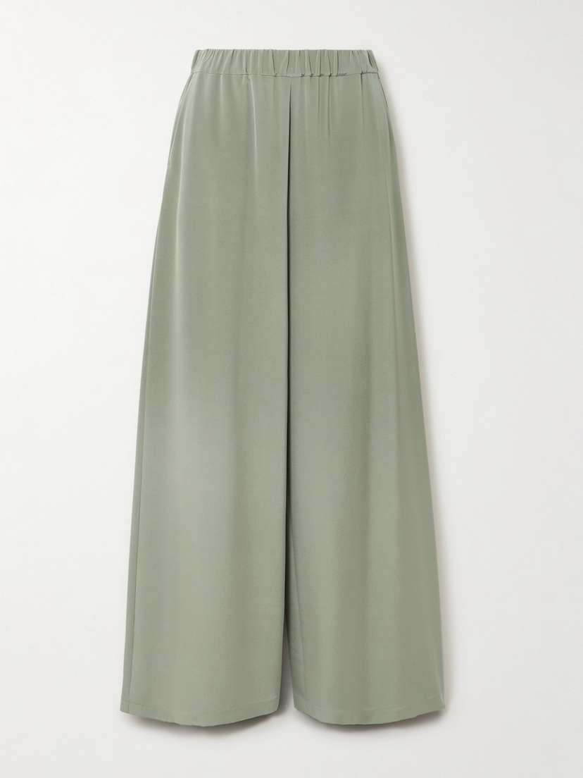 Max Mara Bonn Silk-blend Pants