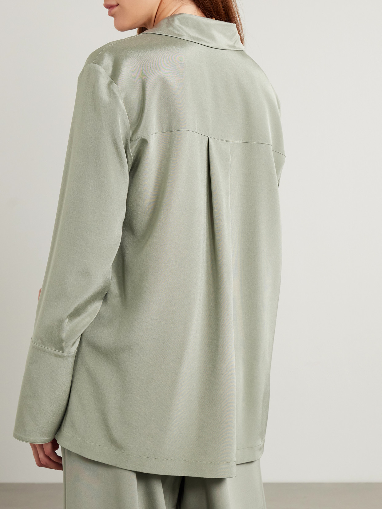 Dover Stretch-Silk Shirt