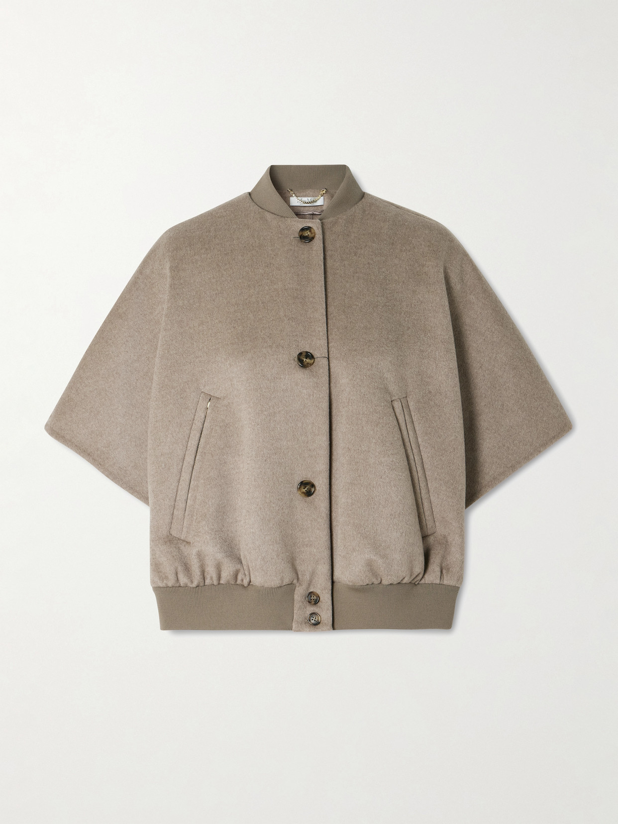 Max Mara Leticia Cape-effect Cashmere Jacket