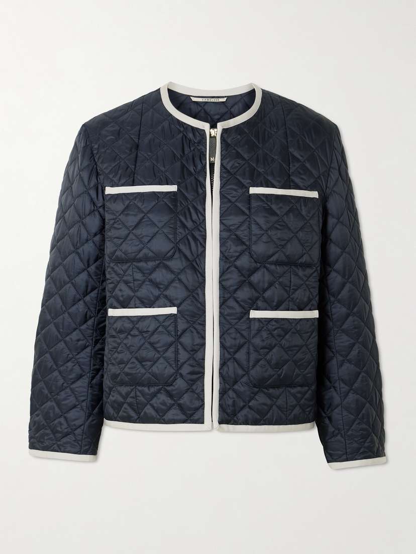 Max Mara — Celeste quilted shell jacket