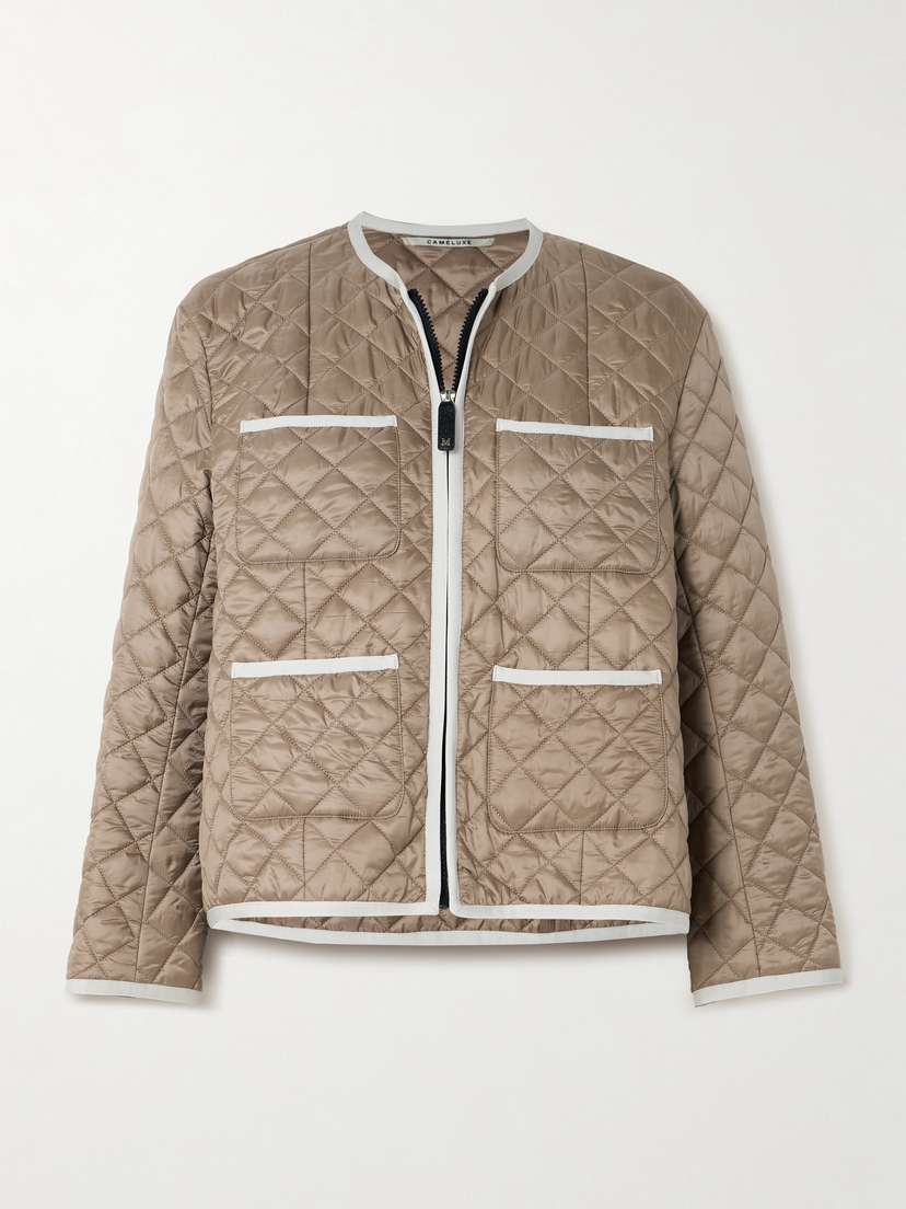 Max Mara — Celeste quilted shell jacket