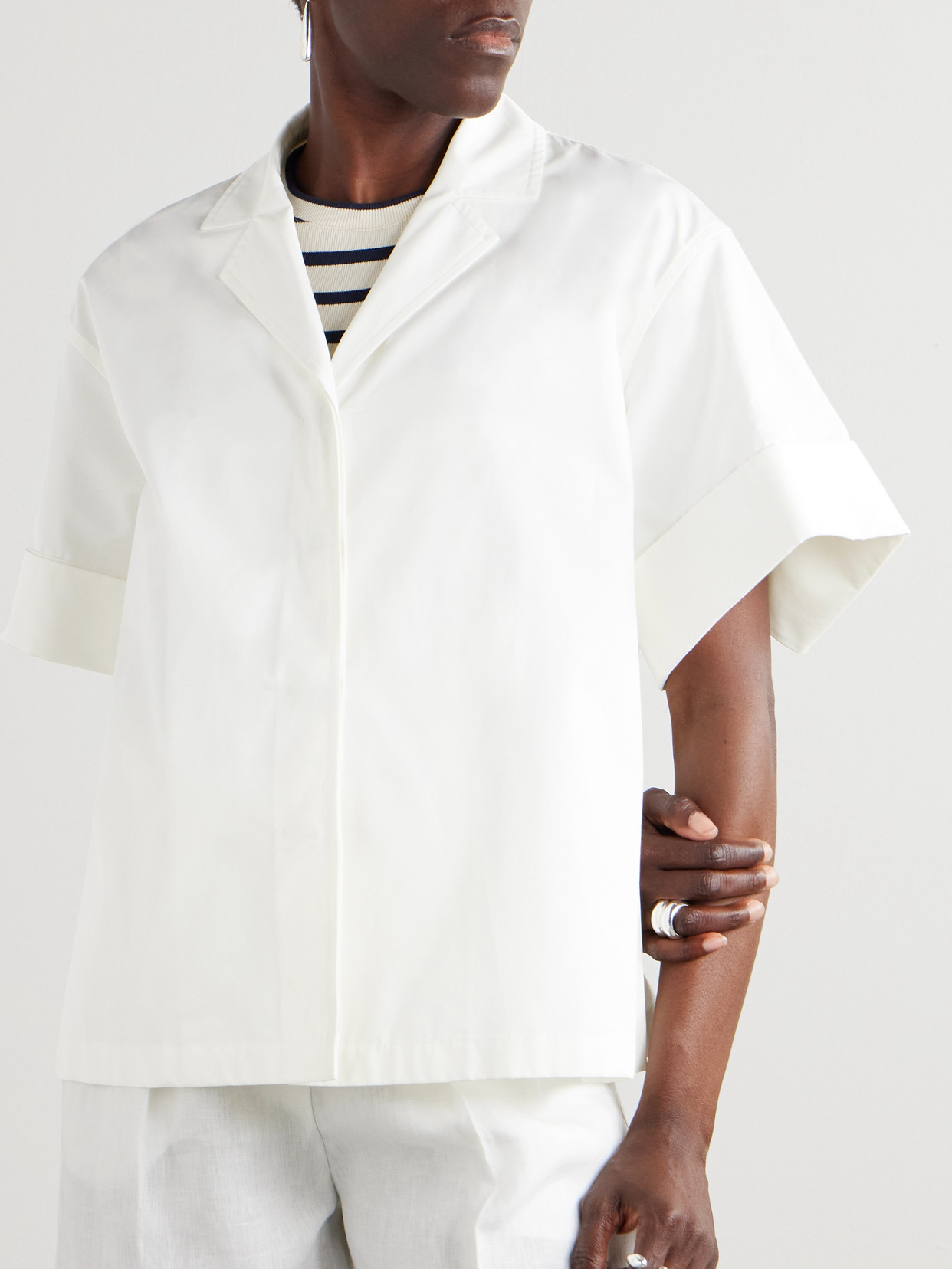 Jil Sander Short-sleeve Plain Shirt