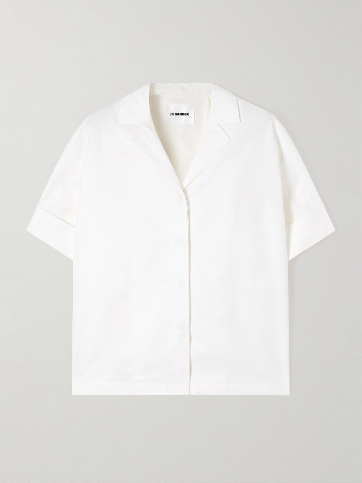 Jil Sander Cotton-poplin Shirt