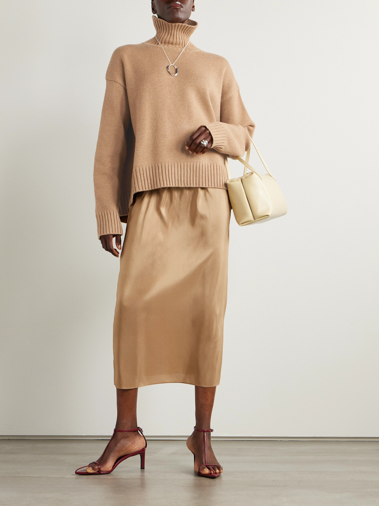 Jil Sander Cashmere-blend Turtleneck Sweater