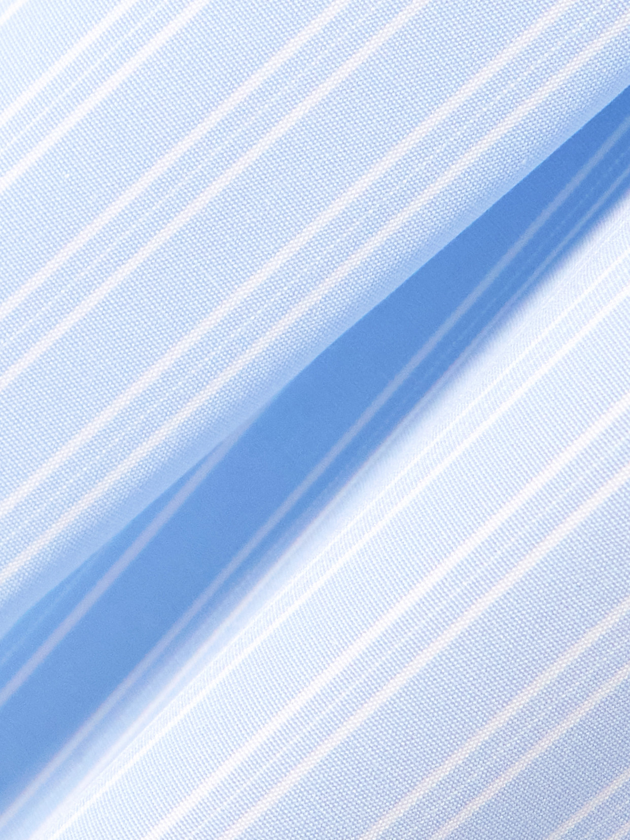 Thursday Pleated Striped Cotton-Poplin Shirt