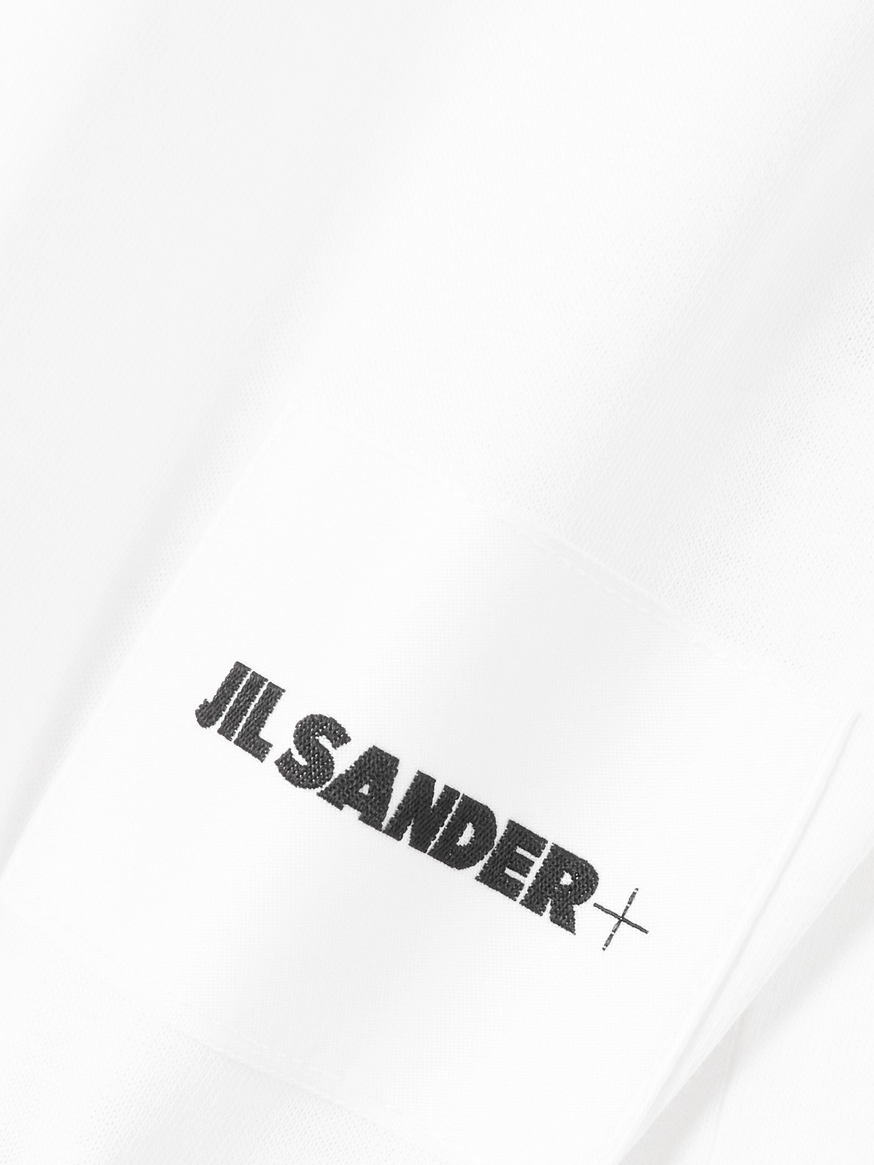 Jil Sander Three-pack Appliquéd Cotton-jersey T-shirts