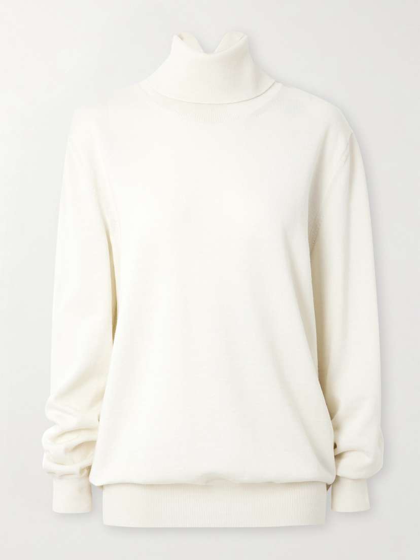 Jil Sander Wool Turtleneck Sweater