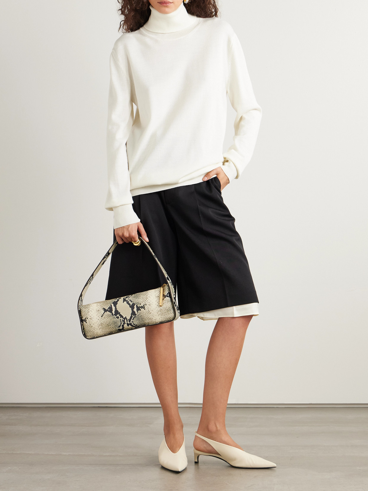 Wool Turtleneck Sweater