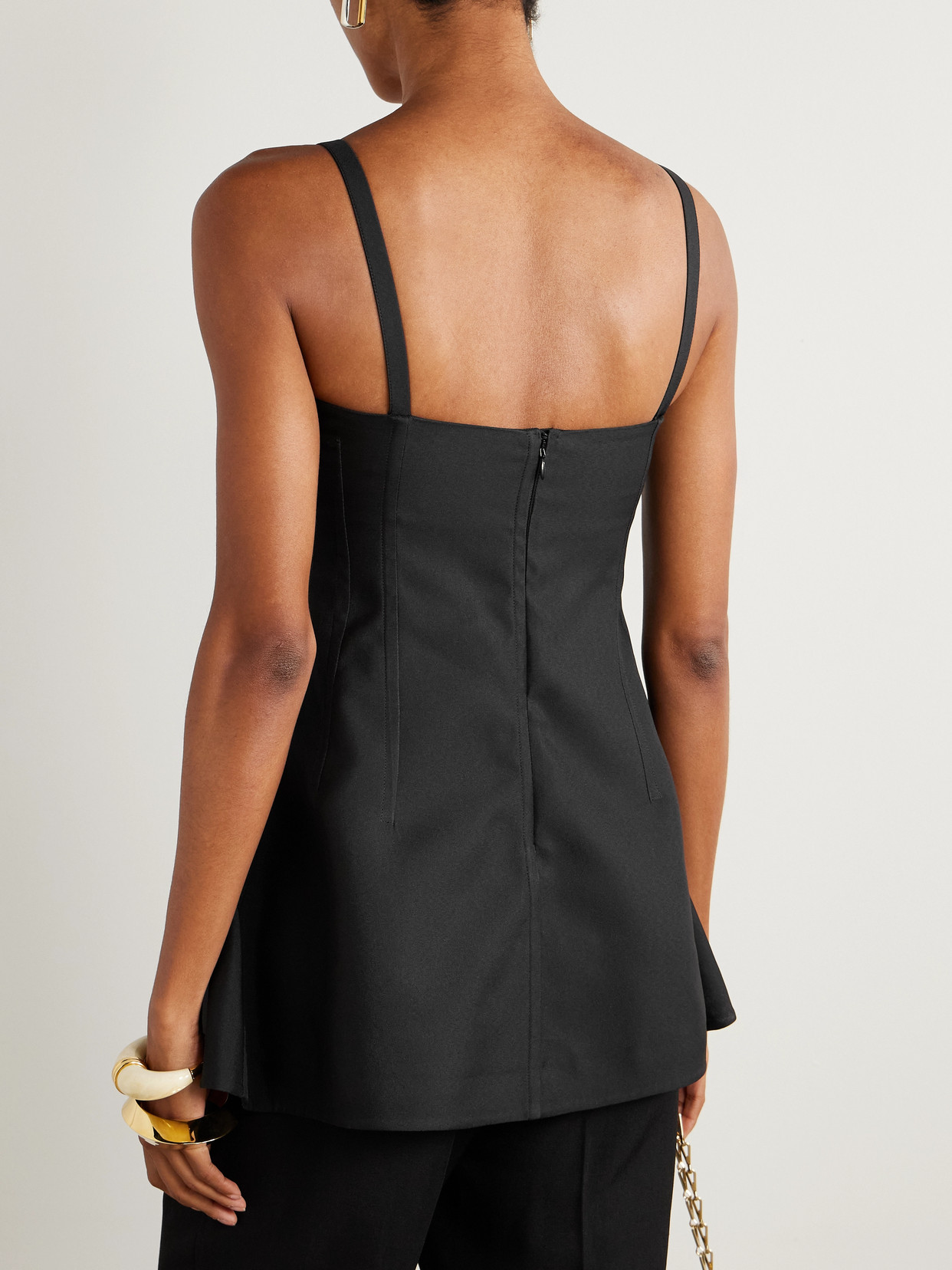Poplin Bustier Top