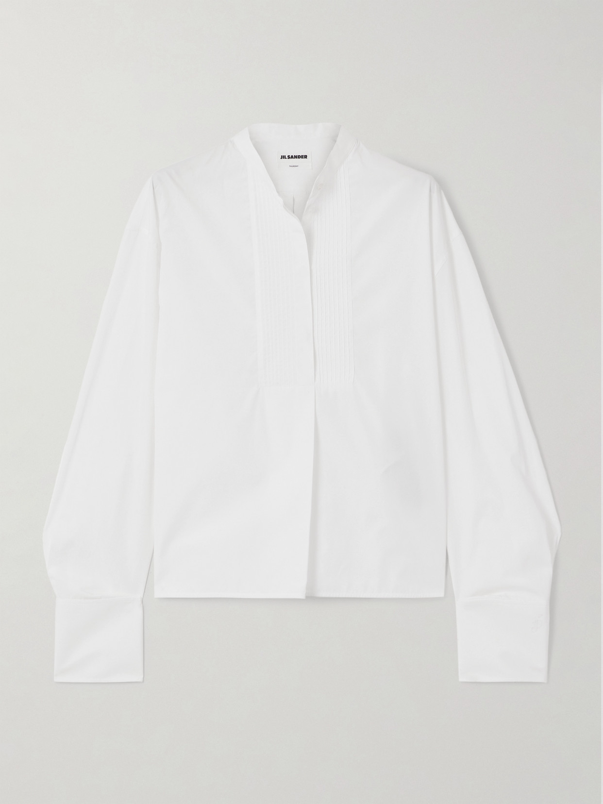 Jil Sander Thursday Cotton-poplin Shirt In White