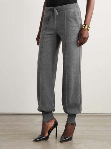 Tom Ford Cotton-jersey tapered track pants