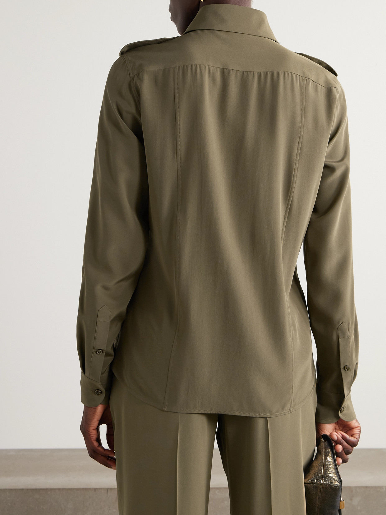 Crepe De Chine Shirt