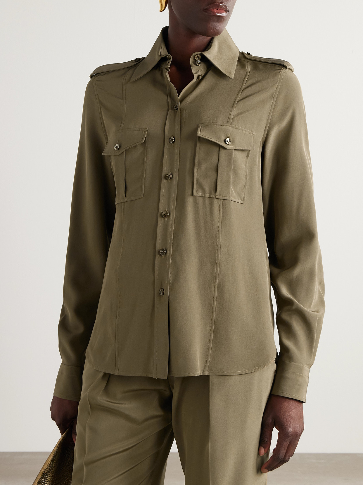 Crepe De Chine Shirt