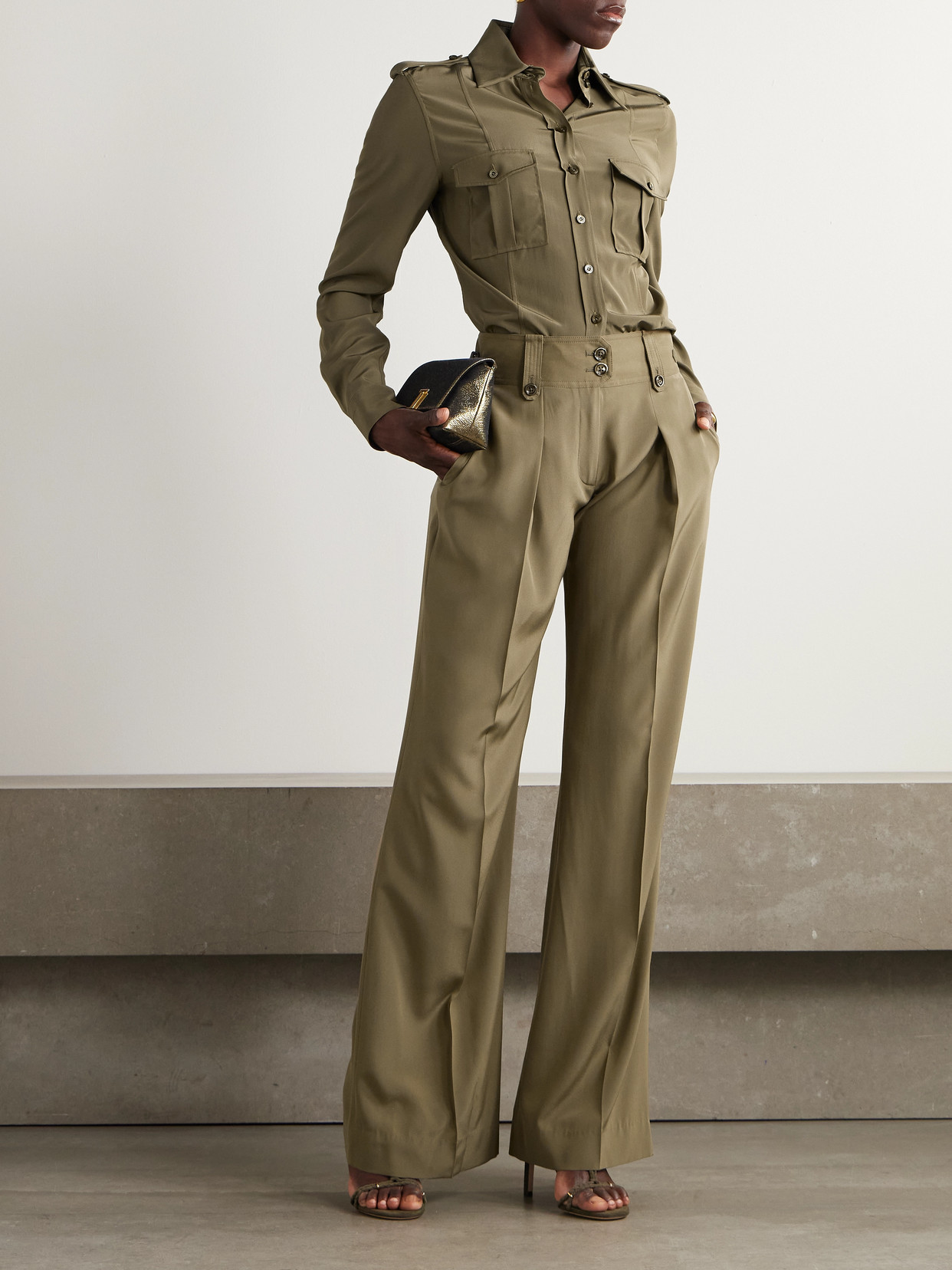 Crepe De Chine Shirt