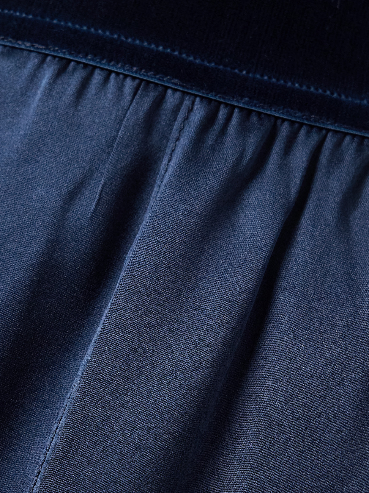 Tom Ford Velvet-trimmed Stretch-silk Satin Pants