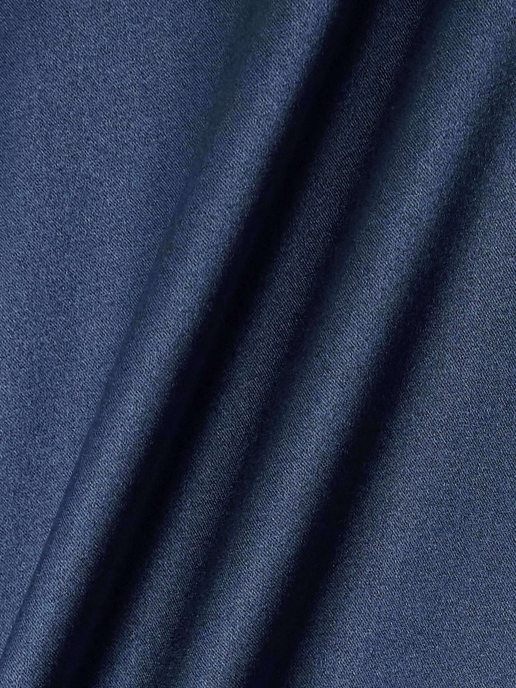 TOM FORD Oversized stretch-silk satin shirt