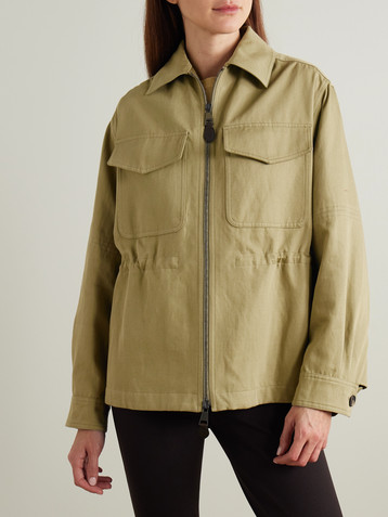 Purdey Alnwick cotton and linen-blend twill jacket