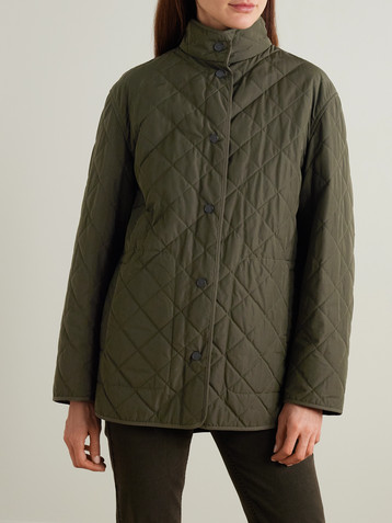 Purdey Quilted shell jacket