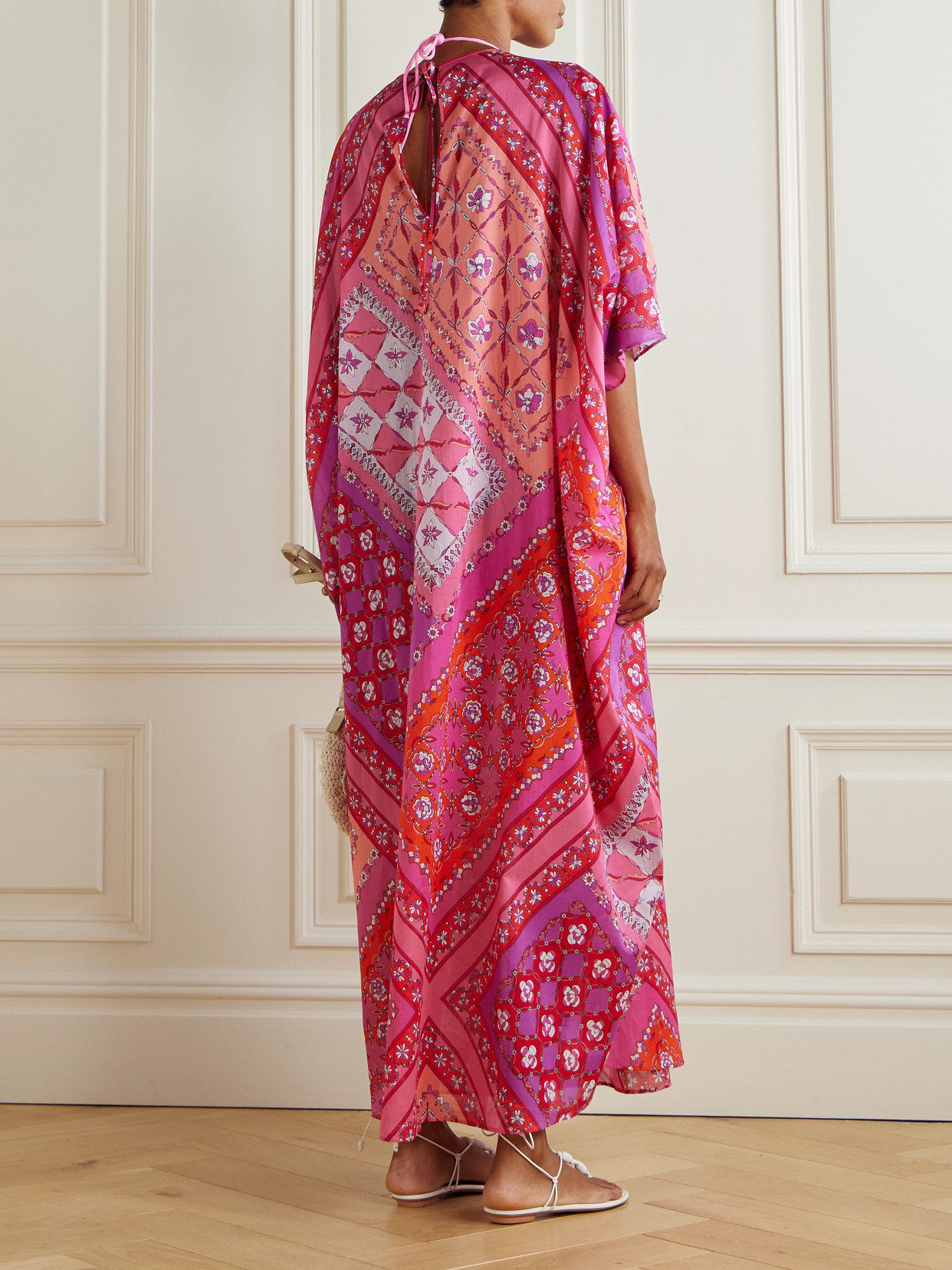 Pucci Printed Cotton-muslin Kaftan