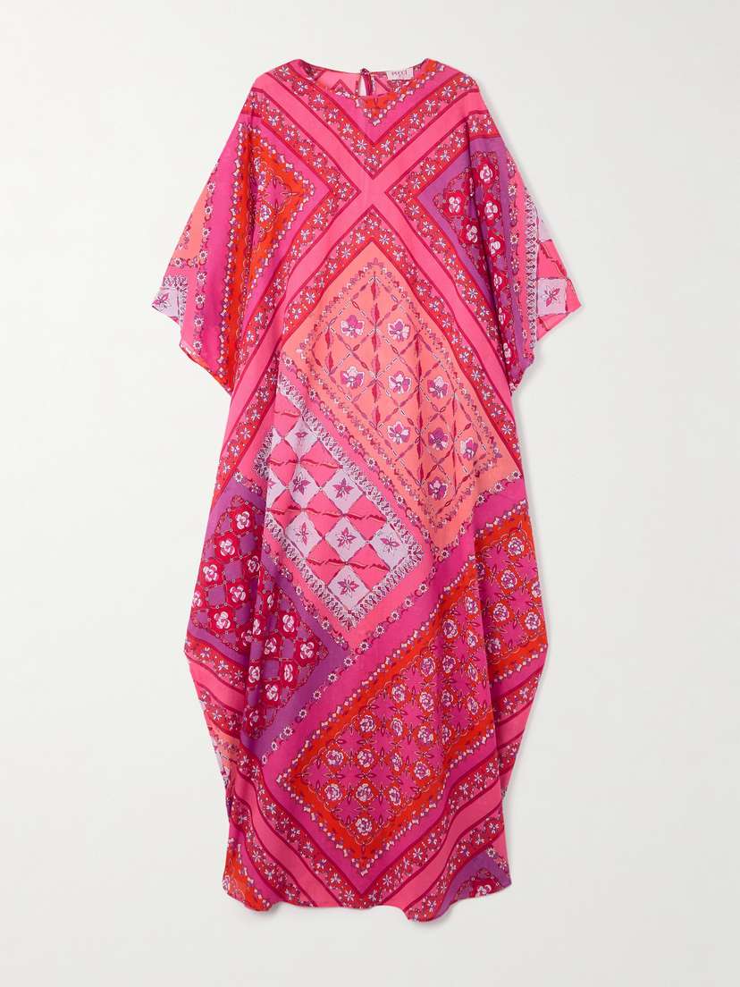 PUCCI Printed Cotton-muslin Kaftan