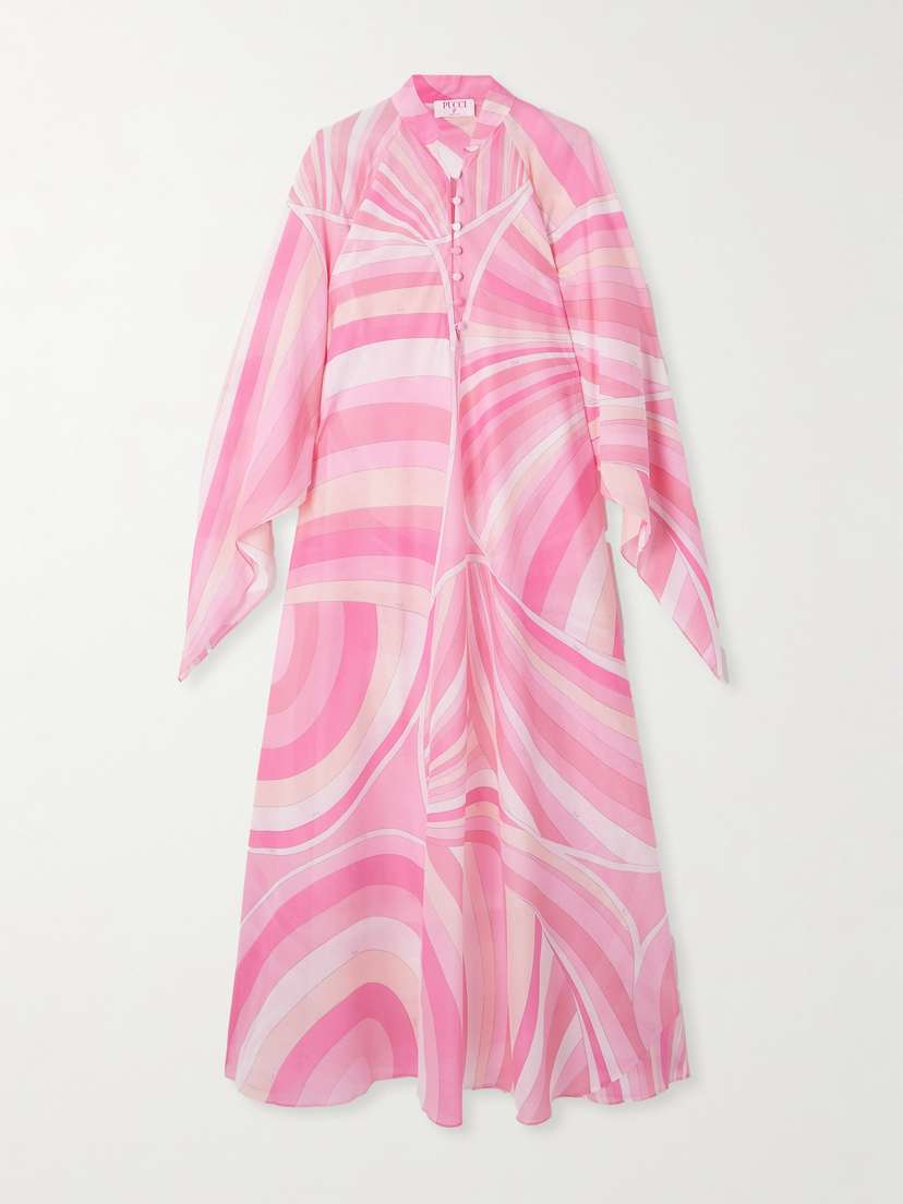 PUCCI Printed Cotton-muslin Kaftan