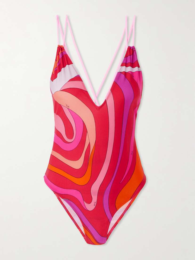 PUCCI Marmo Printed Swimsuit