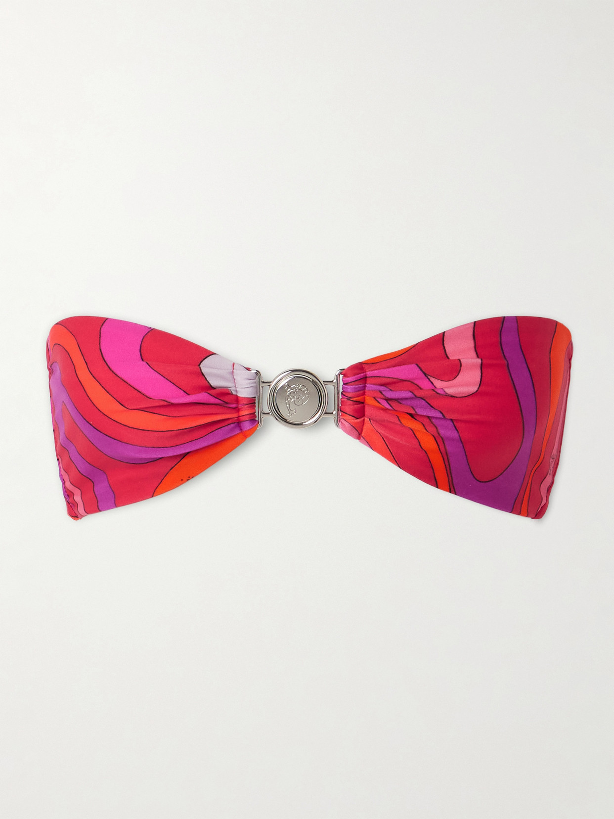 Pucci Printed Bandeau Bikini Top