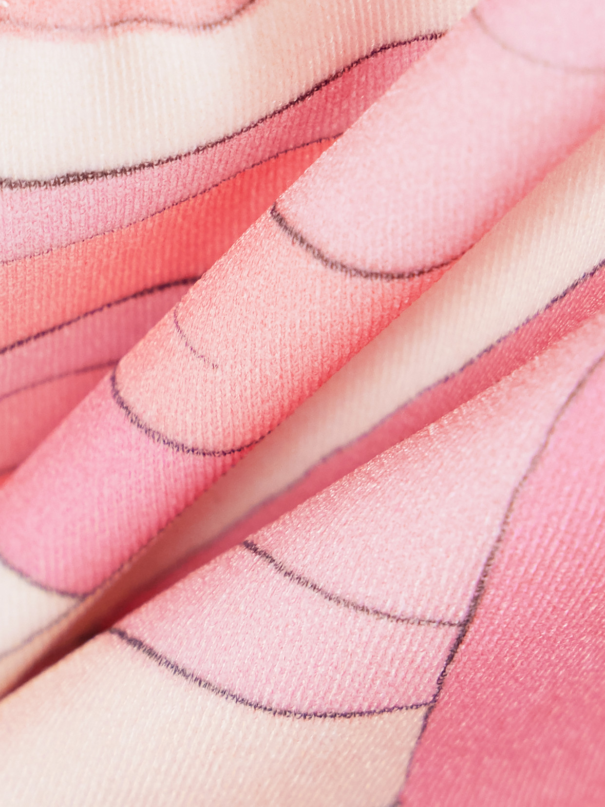 Pucci Printed Bikini Briefs In Pink